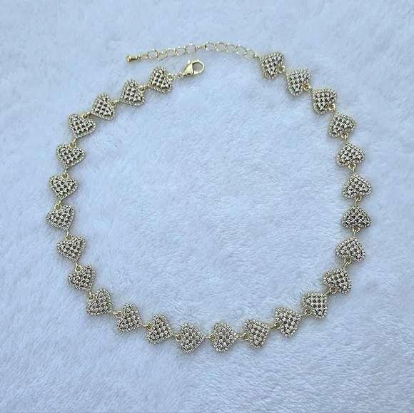 Gemelli👭 "Rebecca" Gold Hearts💛 Necklace - NWT - Picture 12 of 16